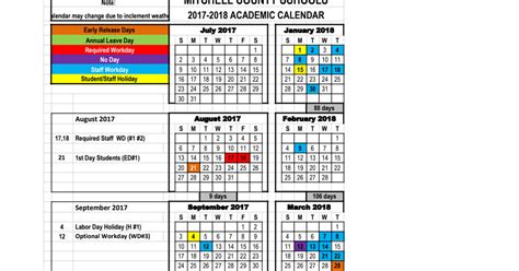 Mcms Calendar